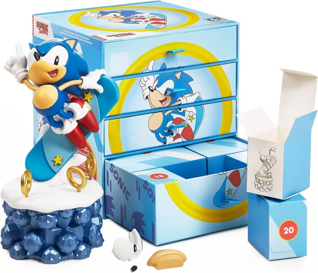 Adventn Kalend Sonic The Hedgehog Figurka Sonic Stavebnice