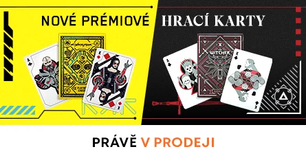 Hrací karty Zaklínač a Cyberpunk