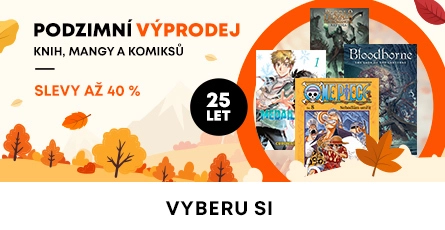 Knihy, komiksy a manga s až 40% slevou