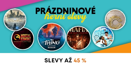 Mafia Domovina, Hogwarts Legacy, The Thing a další hry za akční cenu