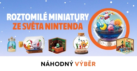 Náhodný výběr miniatur Kirby, Pikmin a Animal Crossing