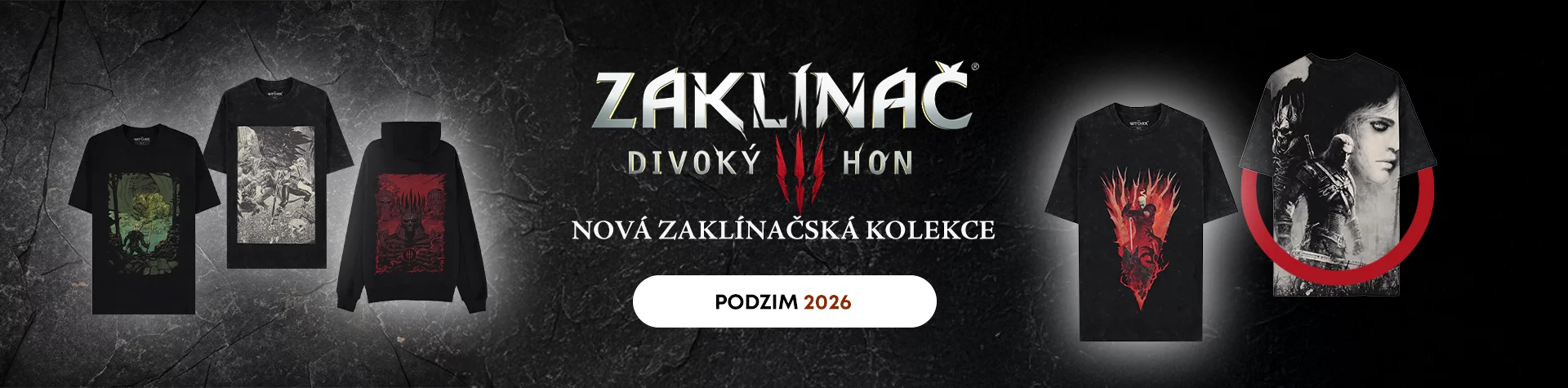 Zaklínač nový merch