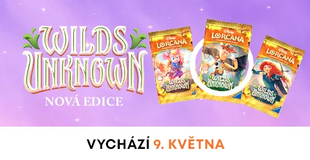 nová edice Disney Lorcana Wilds Unknown předobjednávka