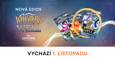 Nová edice Lorcana TCG  Whispers in the Well předobjednávky