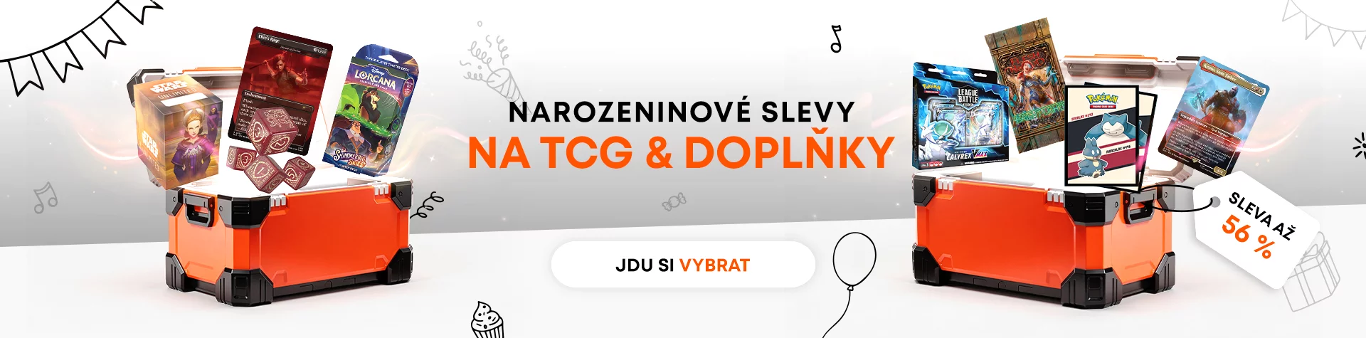 Narozeninová TCG sleva