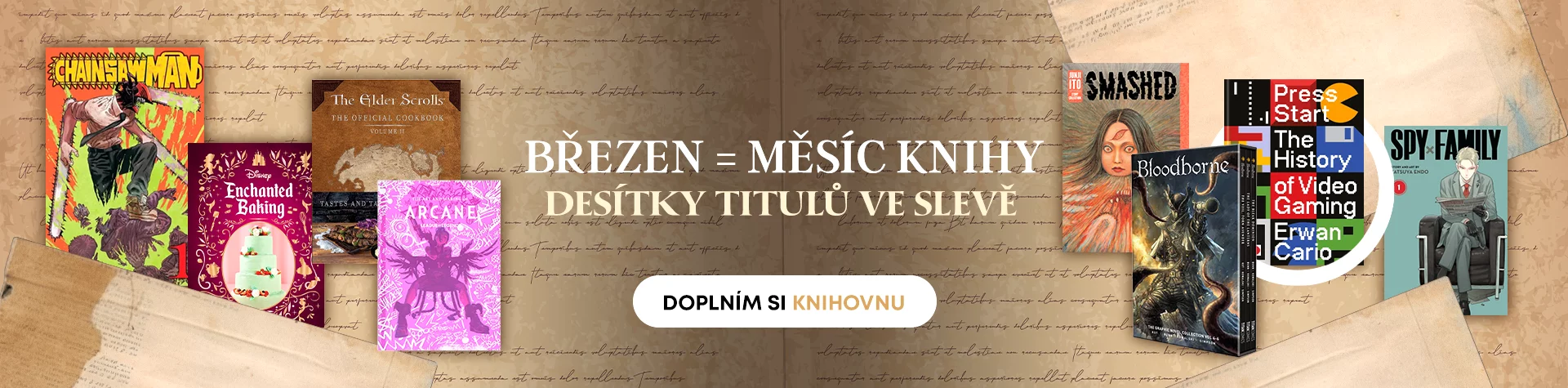 Měsíc knihy (do 31. 3.)