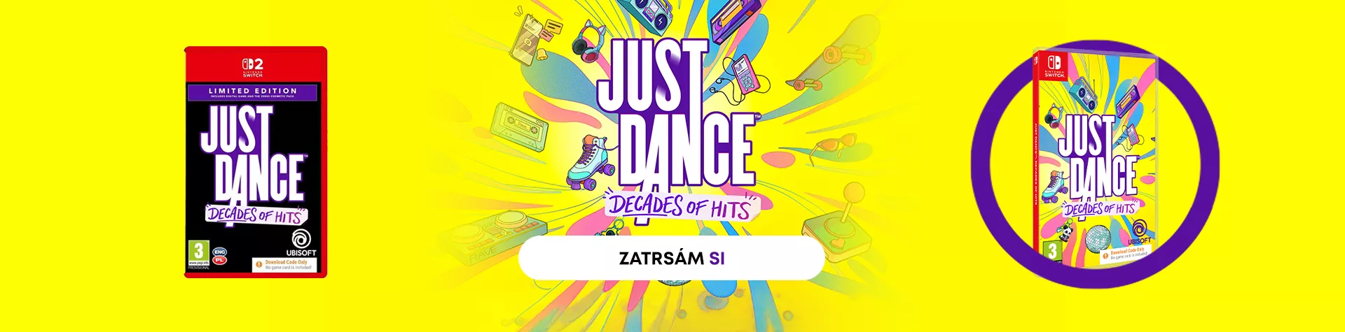 Just Dance: Decades of Hits (8. 10. do 20.10.)
