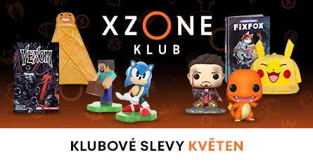 Sleva na vybraný merchandise pro členy Xzone Klubu