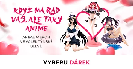 Valentýnské slevy na anime figurky a další merch 
