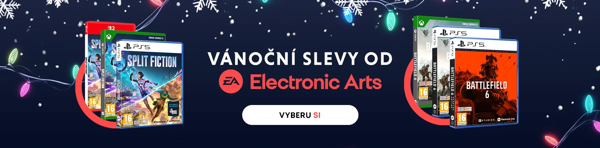 BF6 + Split Fiction - Vánoce (15.12.-28.12.)