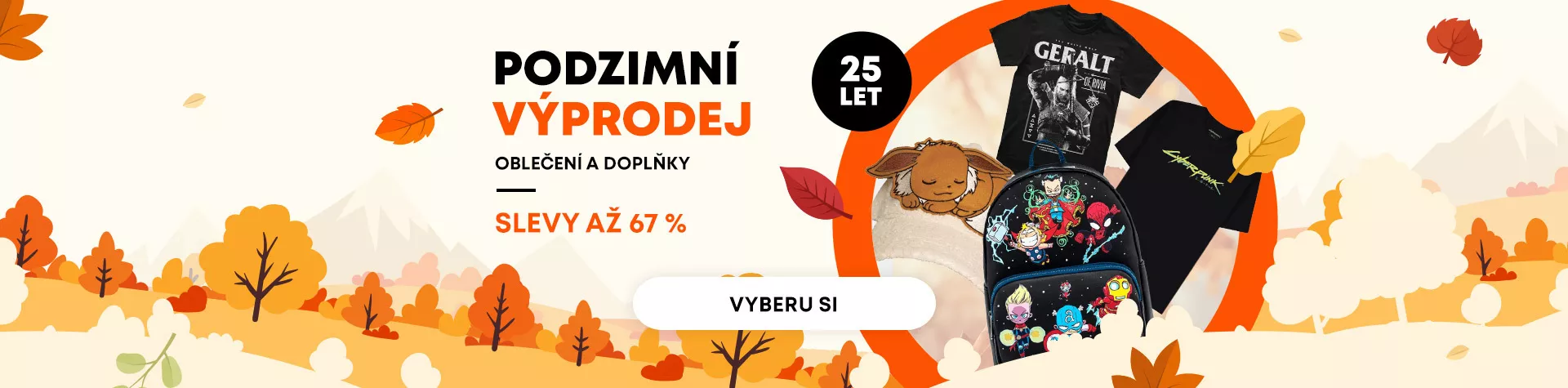 Podzimní výprodej oblečení