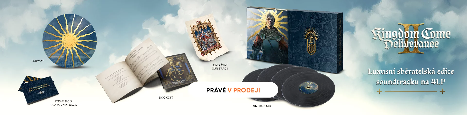 Soundtrack Kingdom Come: Deliverance II na 4LP