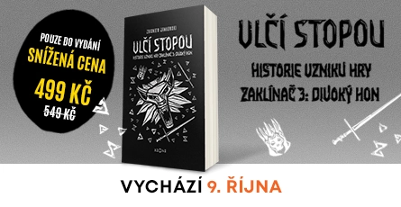  Vlčí stopou – kniha o historii a zákulisí vzniku hry Zaklínač 3: Divoký hon