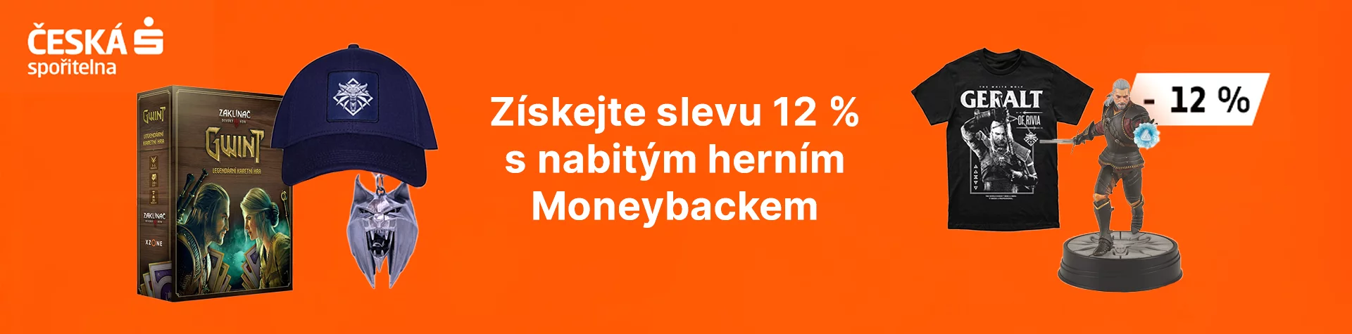 Zaklínačská sleva Česká spořitelna