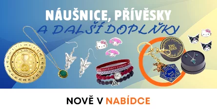 Náušnice Večernice Pán prstenů, přívěsky Harry Potter a další nerdy doplňky