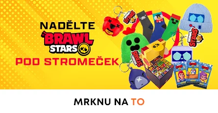 Brawl Stars plyšáci, klíčenky, adventní kalendář