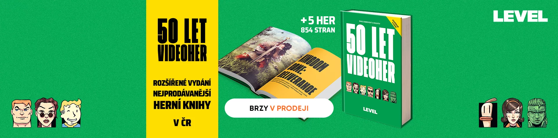 Kniha Level - 50 let videoher: rozšířené vydání