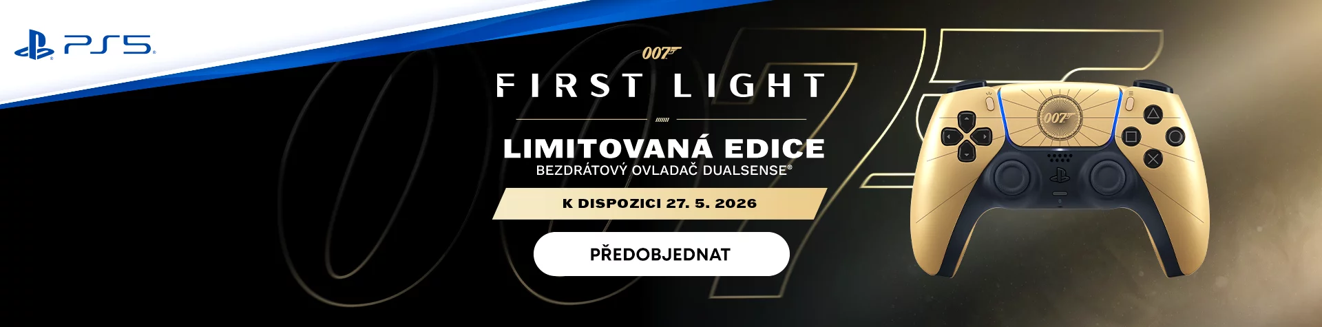 DualSense - 007 First Light Limited Edition
