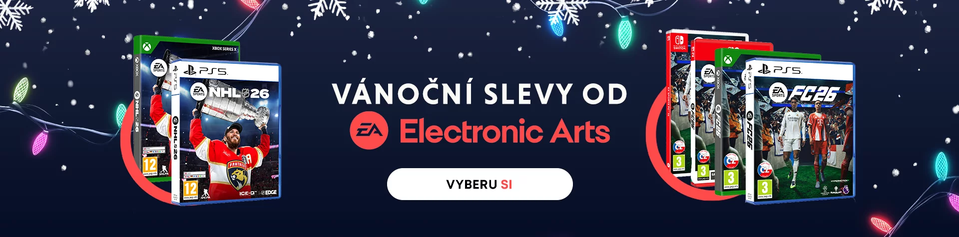 FC 26 + NHL 26 - Vánoce (15.12.-28.12.)