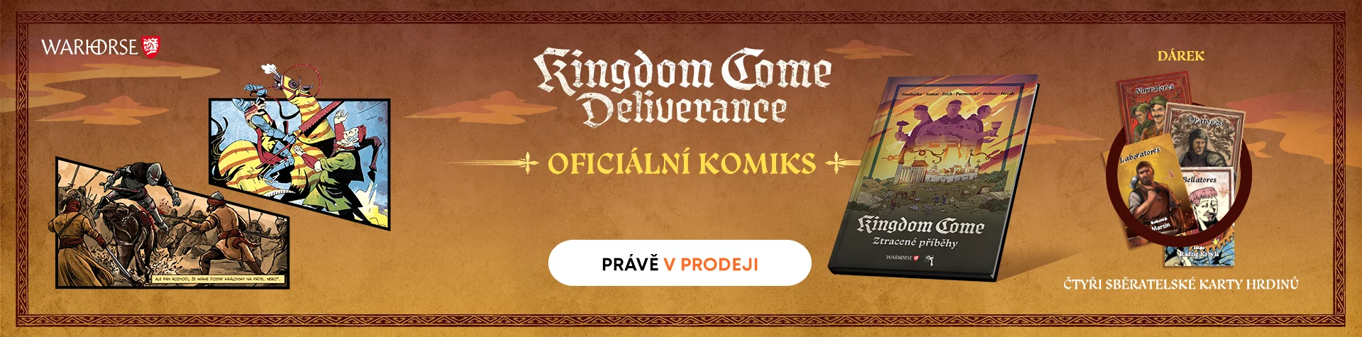 Komiks Kingdom Come: Deliverance - Ztracené příběhy