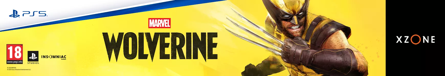 Wolverine - PlayStation sekce