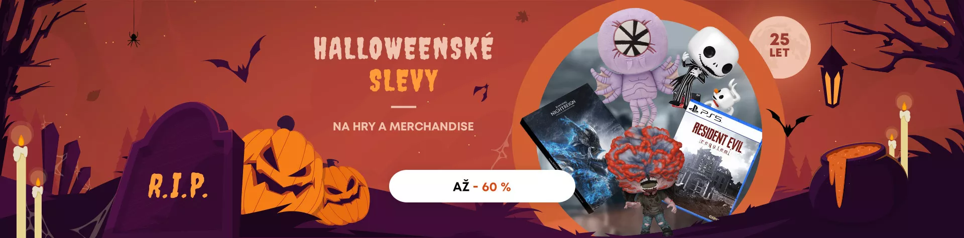 Halloween slevy