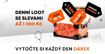 Vytočte si každý den slevy, dopravu zdarma a další odměny