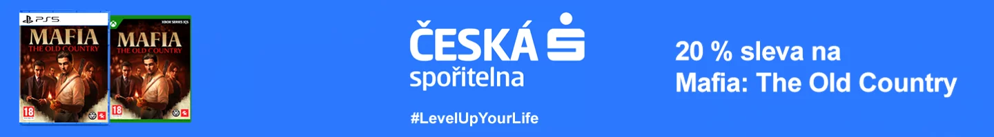 20 % sleva na Mafia: The Old Country s Českou spořitelnou