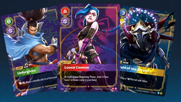 Grafika promocyjna z postaciami z League of Legends