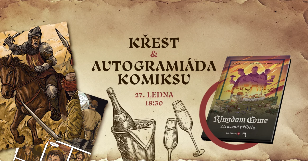 Křest & autogramiáda komiksu Ztracené příběhy