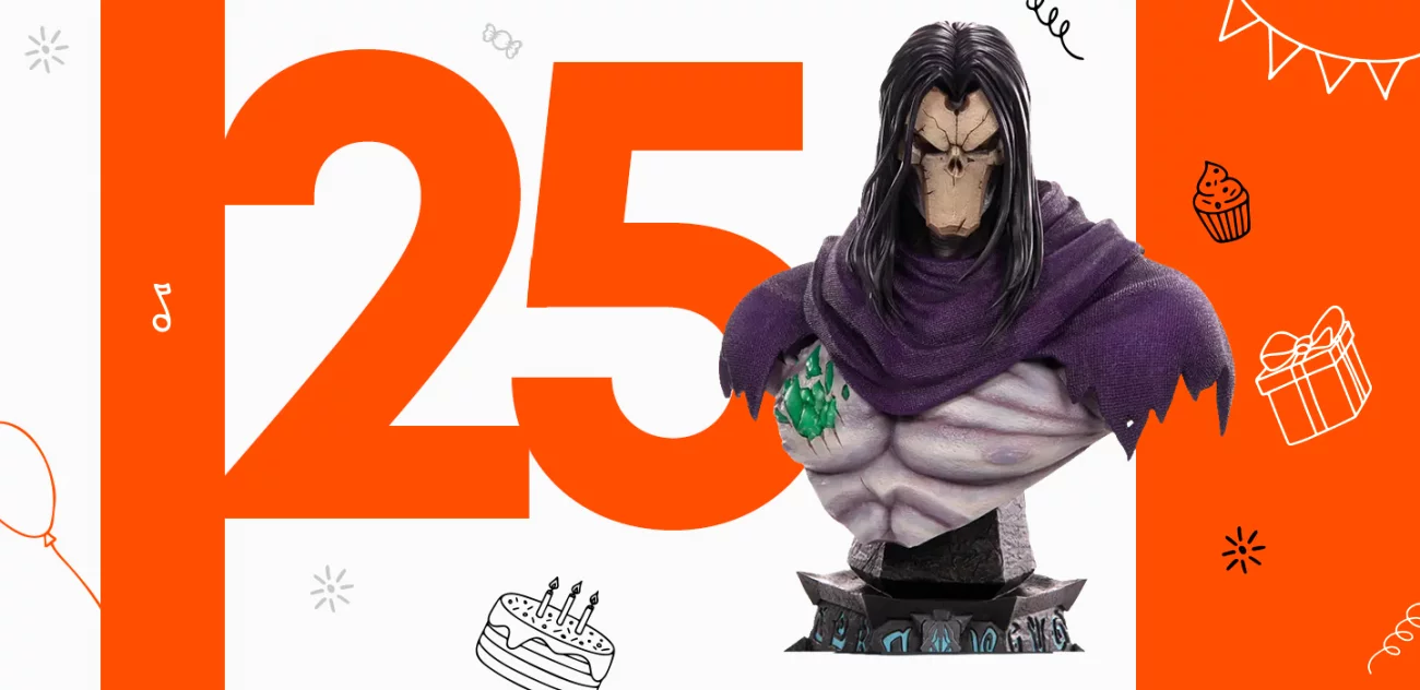 Narozeninová soutěž o bustu Darksiders II!