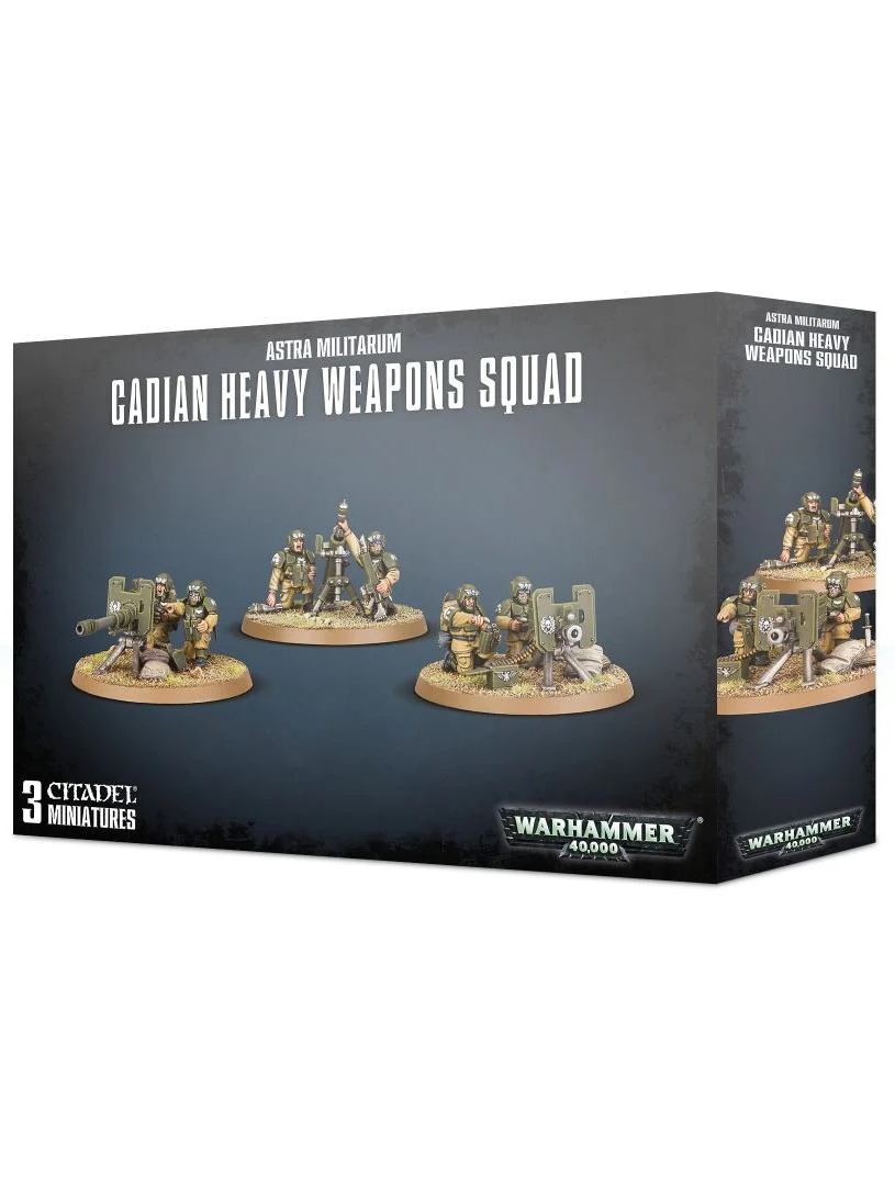 W40k Imperial Guard Cadian Heavy Weapon Squad Xzone.cz