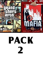 Pack 2: Grand Theft Auto: San Andreas + Mafia (PC)