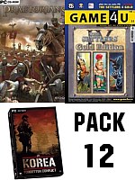 Pack 12: Praetorians + Settlers 4 GOLD + Korea (PC)