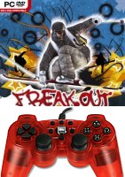 Gamepad Strike2 Transparent Red + Freak Out (PC)