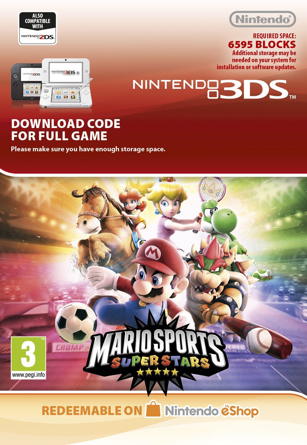 Mario Sports Superstars (3DS DIGITAL) (SWITCH) Xzone.cz