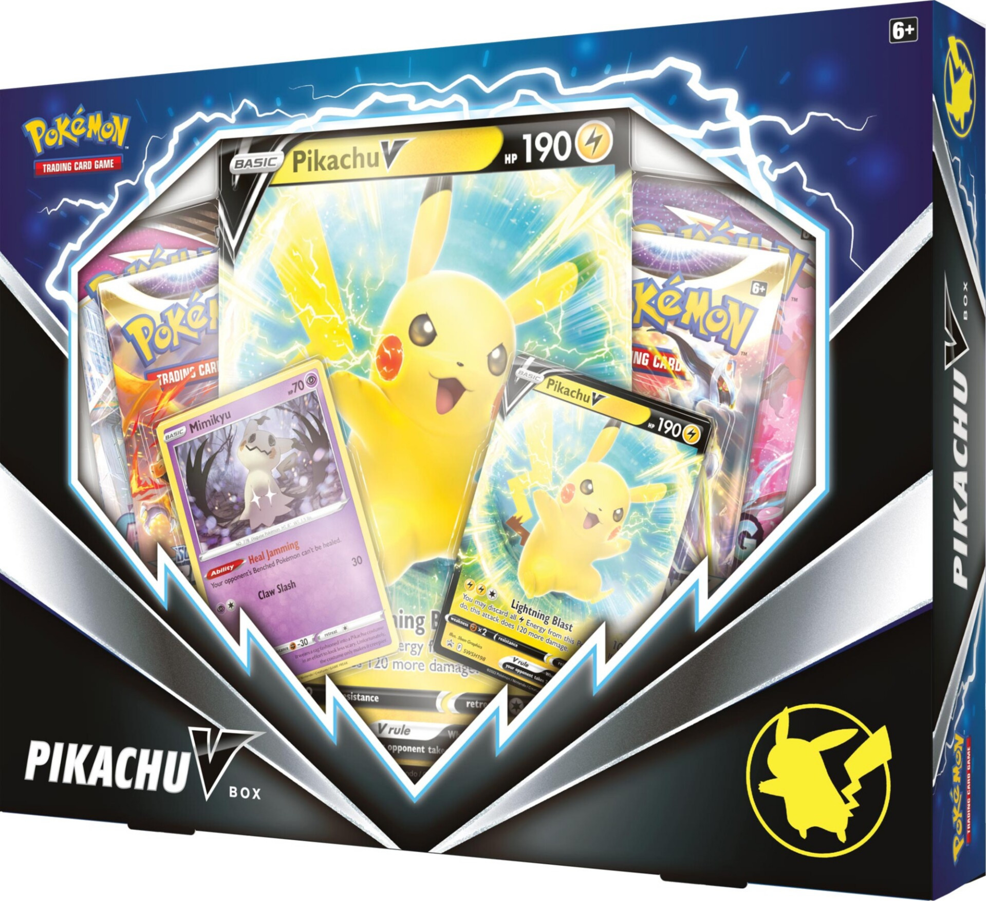 Karetn Hra Pok Mon Tcg Sword Shield Pikachu V Box Xzone Cz