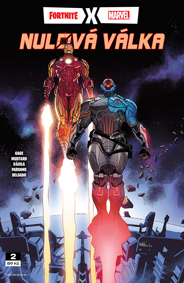 Komiks Fortnite x Marvel: Nulová válka #2