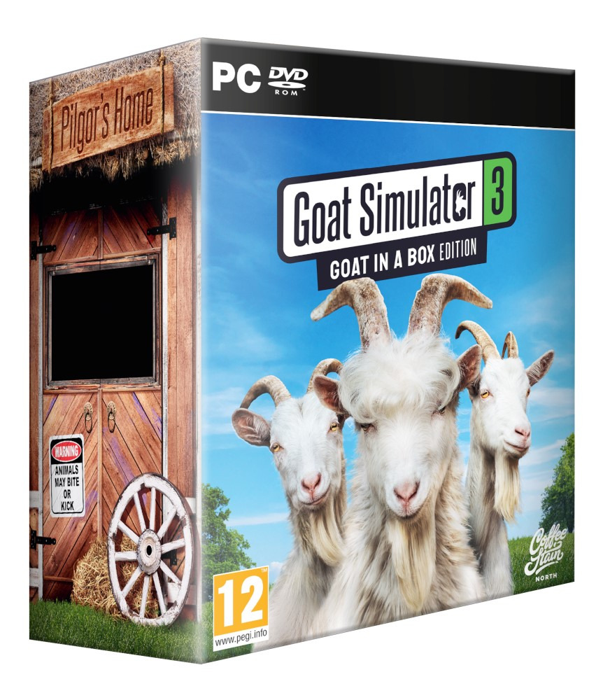 Goat Simulator 3 - Goat In A Box Edition (PC) - Gamlery.cz