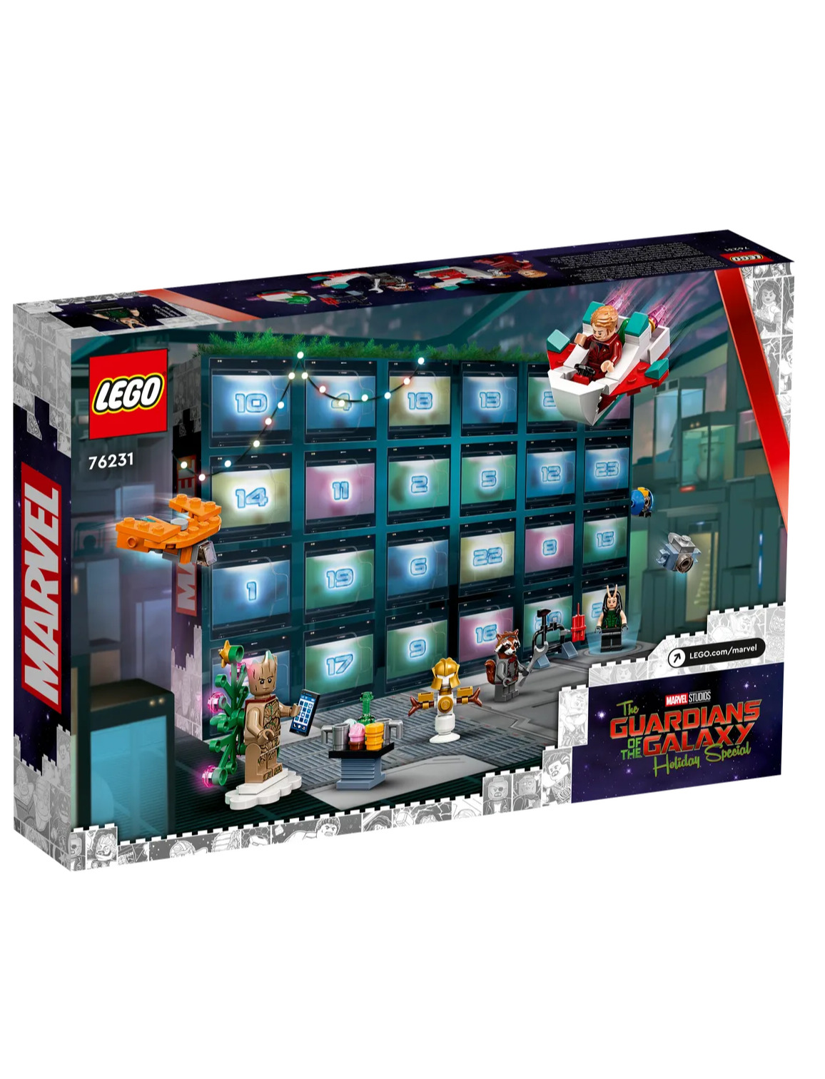 Adventný kalendár Lego - Guardians of the Galaxy 76231 (2022)