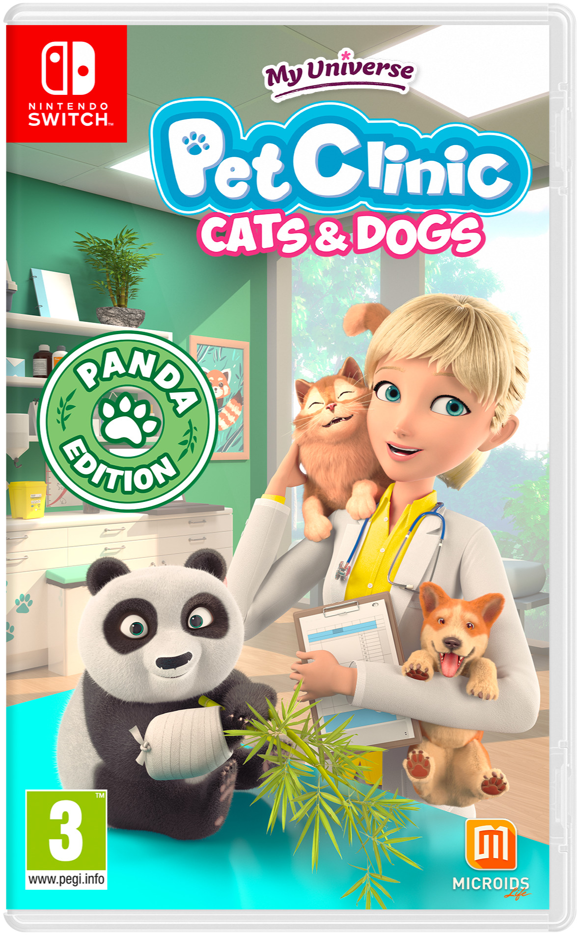 My Universe Pet Clinic: Cats & Dogs - Panda Edition (SWITCH)