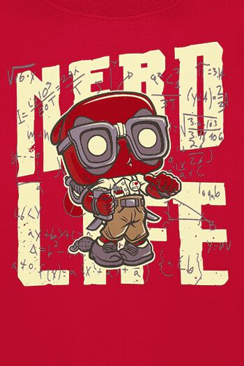 Tričko Marvel - Deadpool Nerd Life Funko
