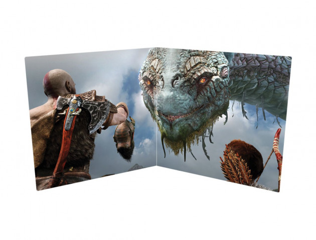 OST: God Of War - Music By Bear McCreary (2LP Gold Smoke Vinyl)