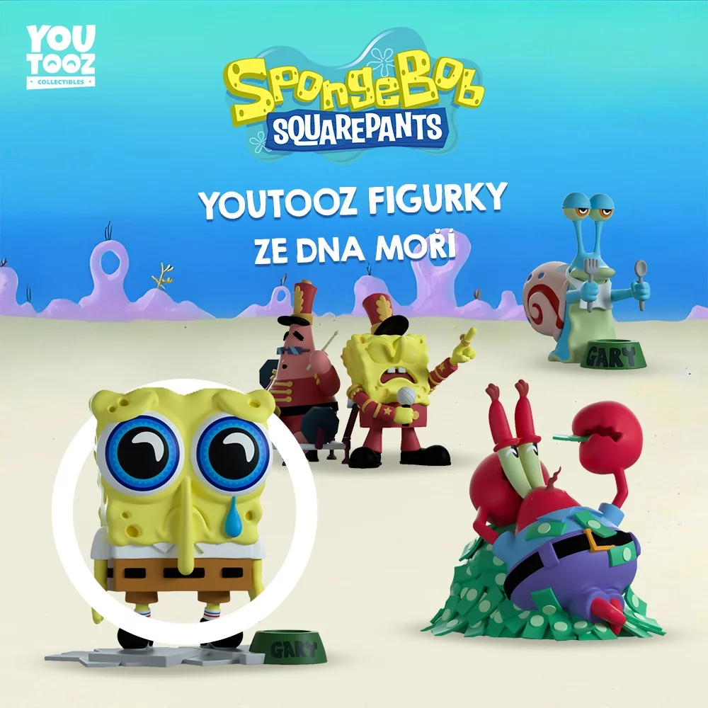 spongebobsquarepants, youtooz, figurky, spongebobvkalhotach