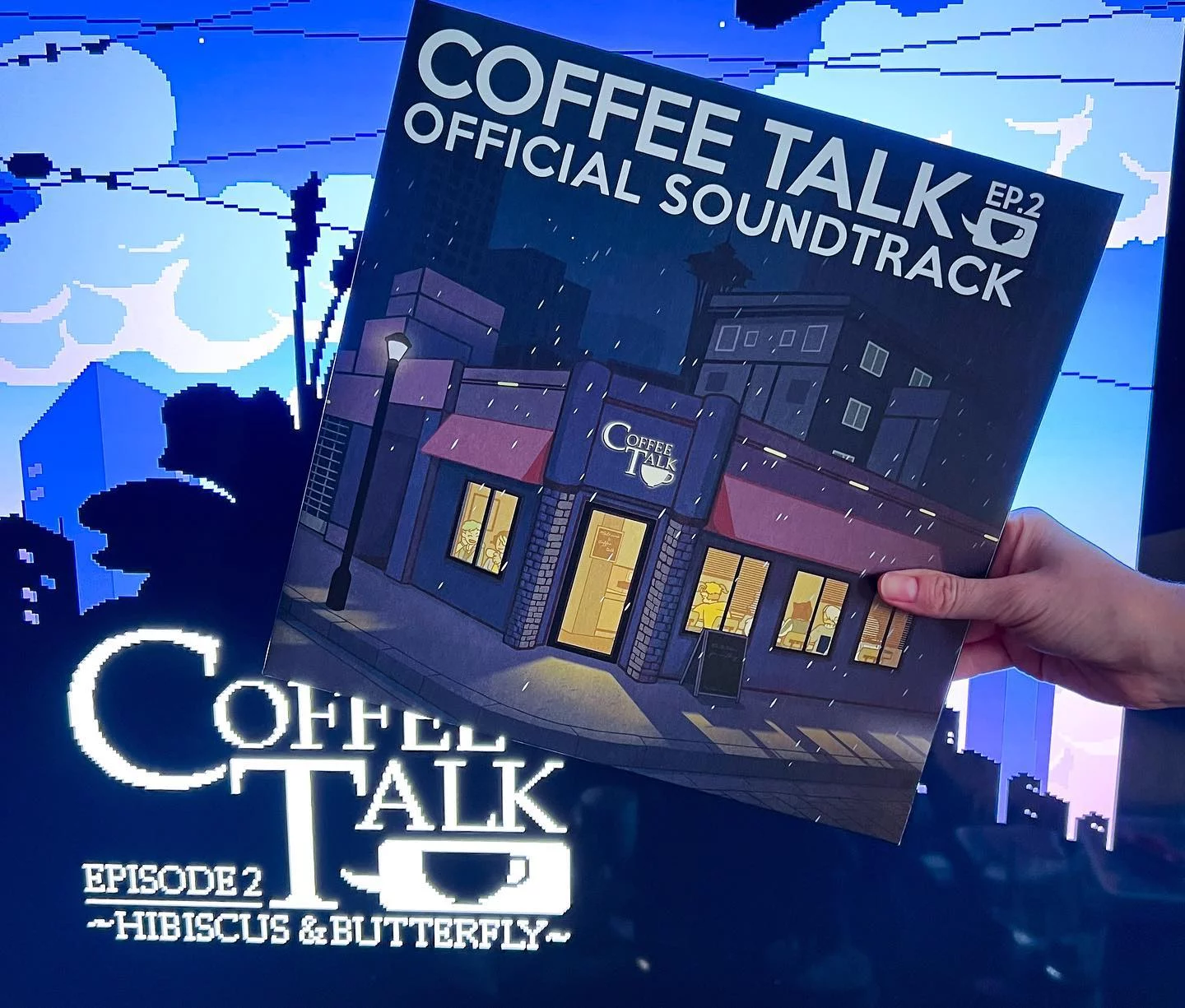 coffeetalk, coffeetalkgame, indiegame, vinyl