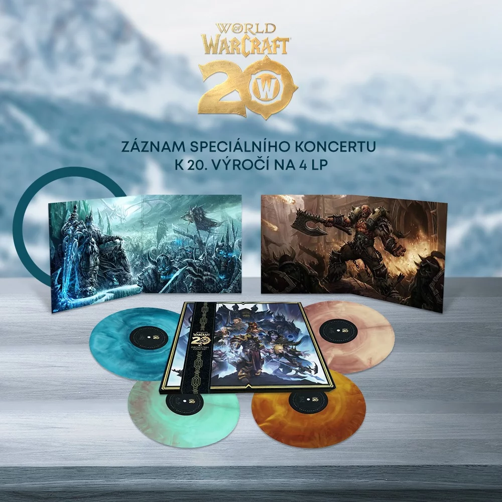 worldofwarcraft20thanniversary, wowsoundtrack, vinyly, soundtracknavinylu