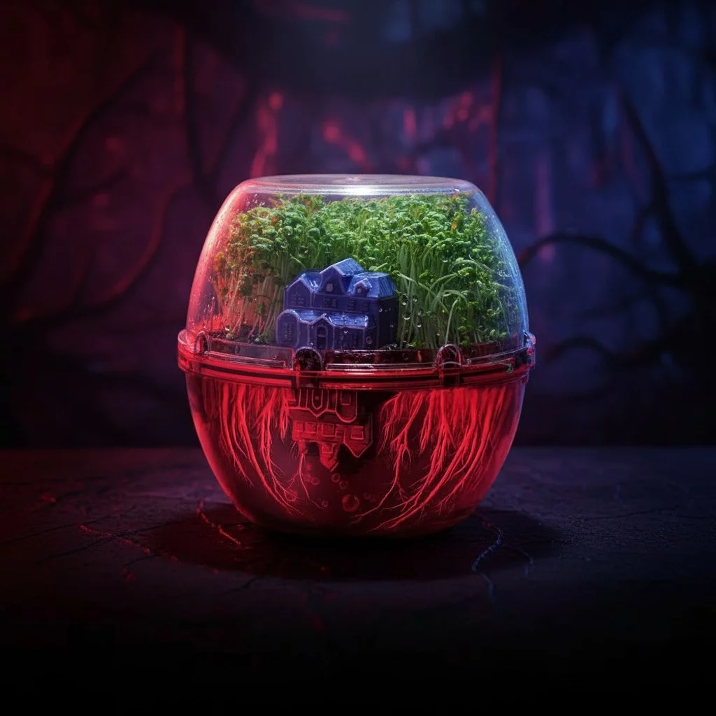 strangerthings5, terrarium, vecnahouse