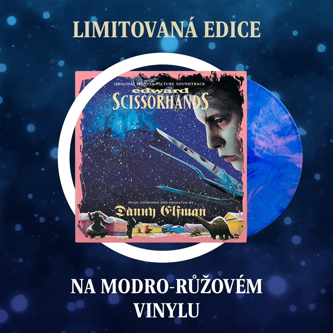 EdwardScissorhands, filmovahudba, vinyly, filmovysoundtrack