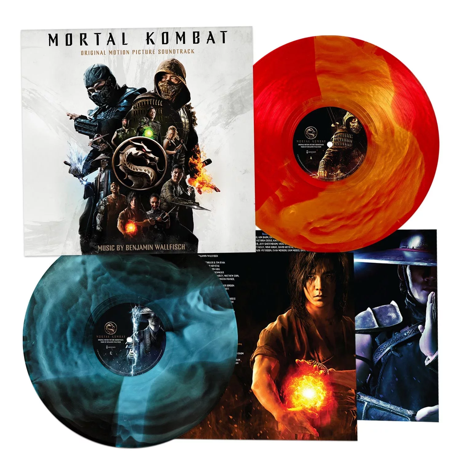 mortalkombatfilm, filmovysoundtrack, vinyl