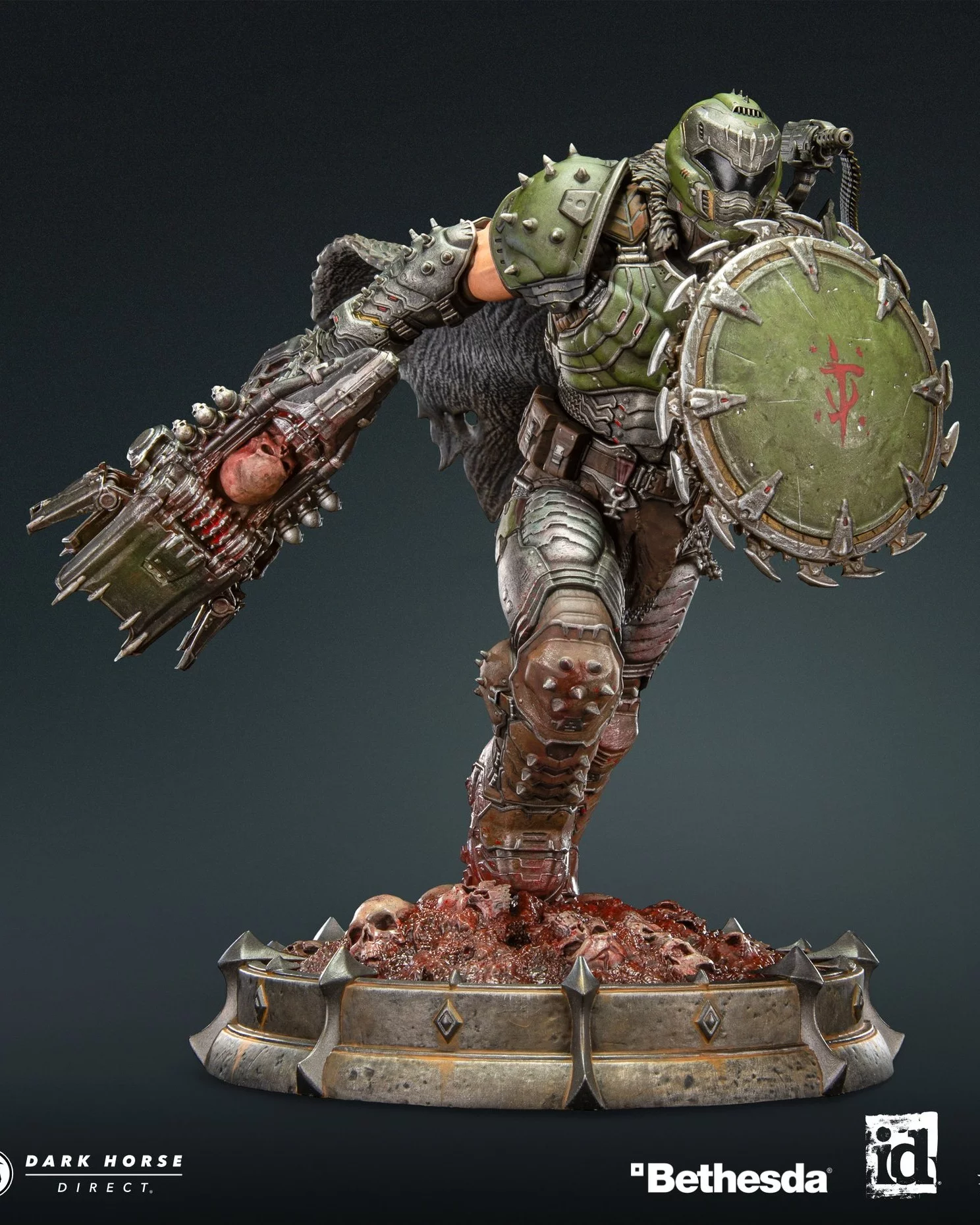 doomslayer, doom, darkhorsefigures, sberatelskafigurka